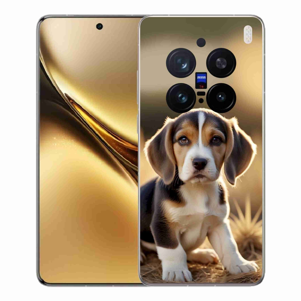 mmCase gél tok a Vivo X200 Pro 5G-hez – aranyos beagle