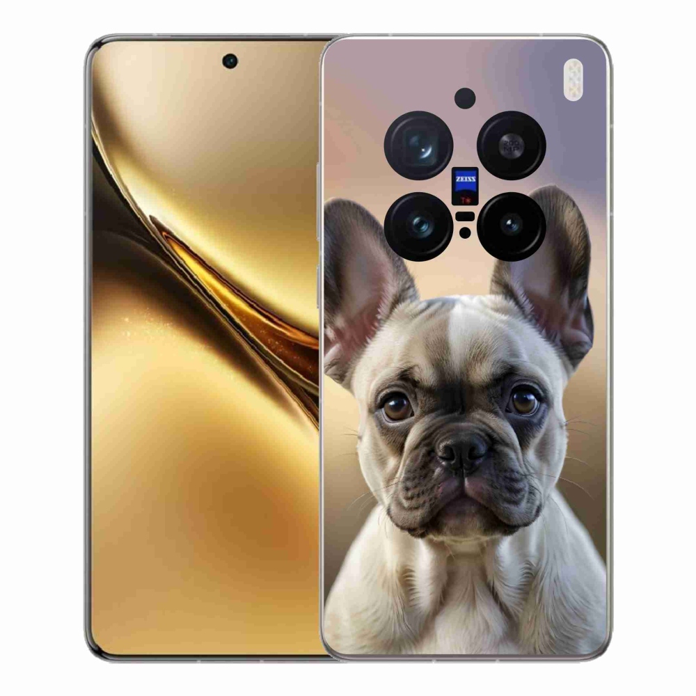 mmCase gél tok a Vivo X200 Pro 5G-hez – aranyos francia buldog