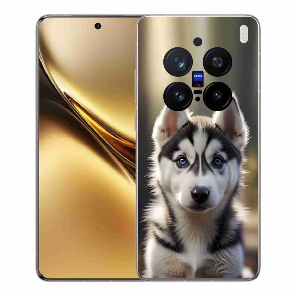 mmCase géltok a Vivo X200 Pro 5G-hez – aranyos szibériai husky