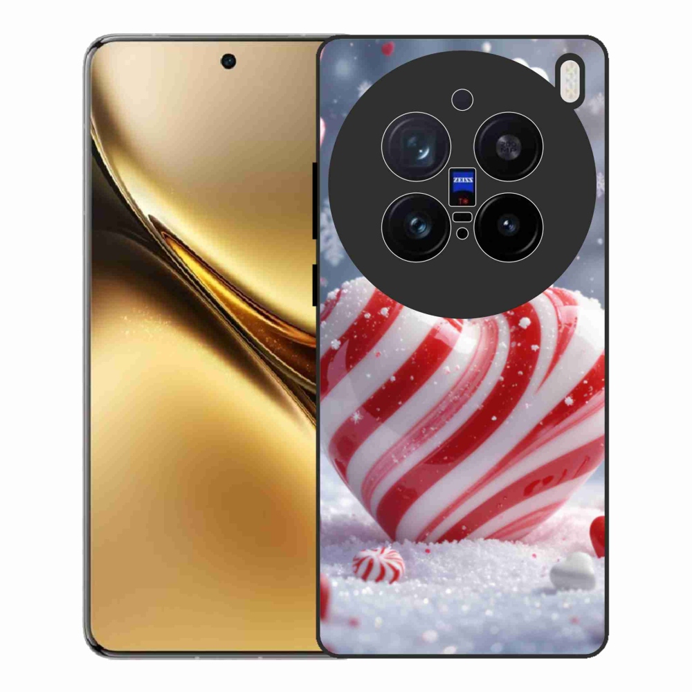 Zselés borítás mmCase a Vivo X200 Pro 5G készülékhez - édes szívecske