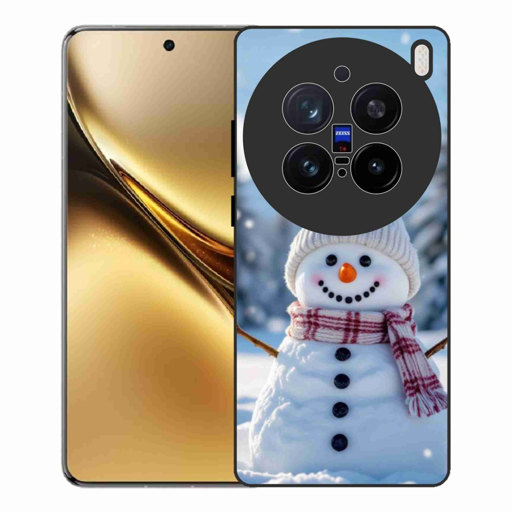 Zselés borítás mmCase a Vivo X200 Pro 5G készülékhez - hóember 3