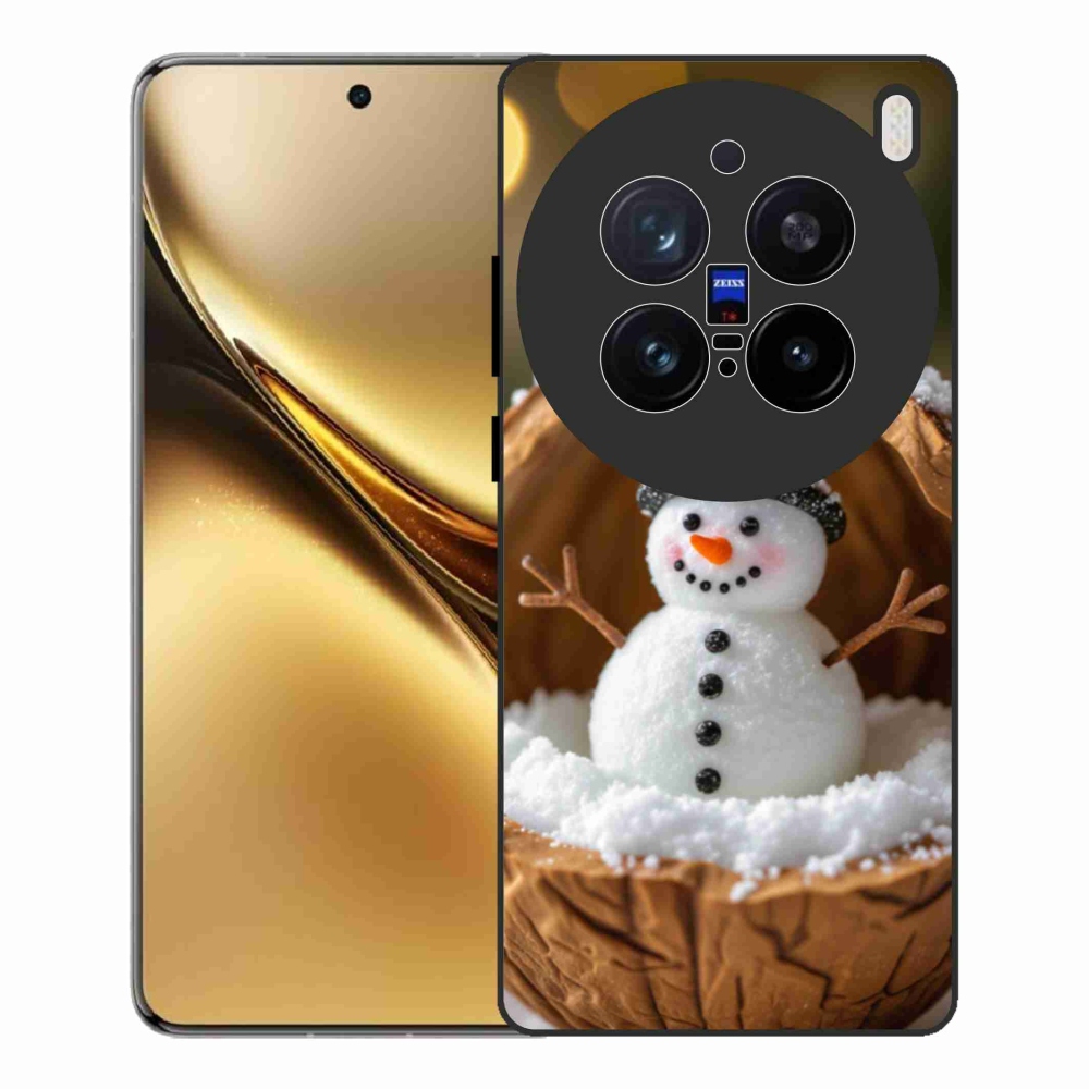 Zselés borítás mmCase a Vivo X200 Pro 5G készülékhez - hóember 4