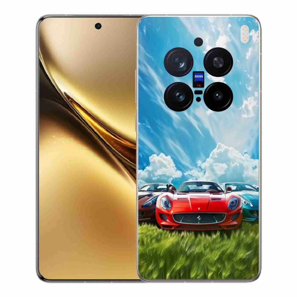 Zselés borítás mmCase a Vivo X200 Pro 5G-hez - sportkocsikhoz