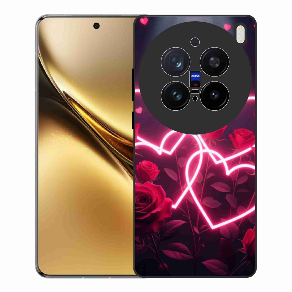 Zselés borítás mmCase a Vivo X200 Pro 5G készülékhez - Szerelem szíve