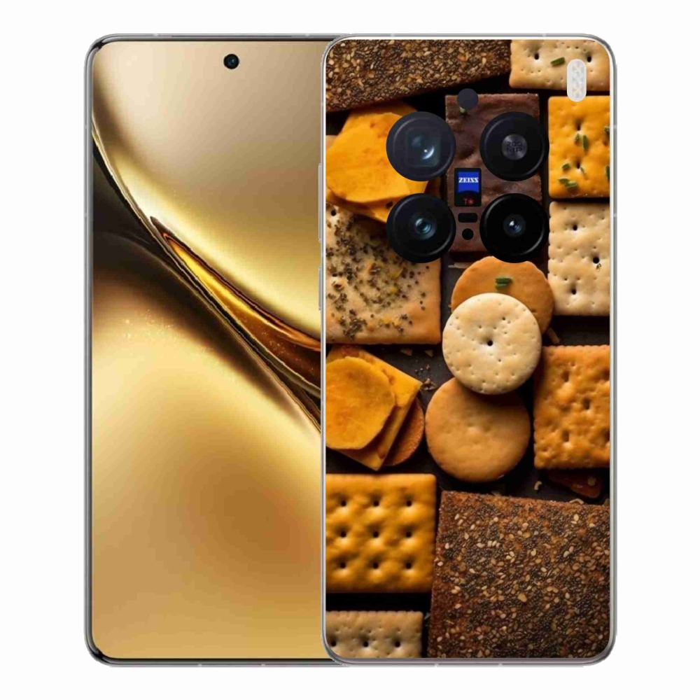 Zselés borítás mmCase a Vivo X200 Pro 5G készülékhez - kekszek