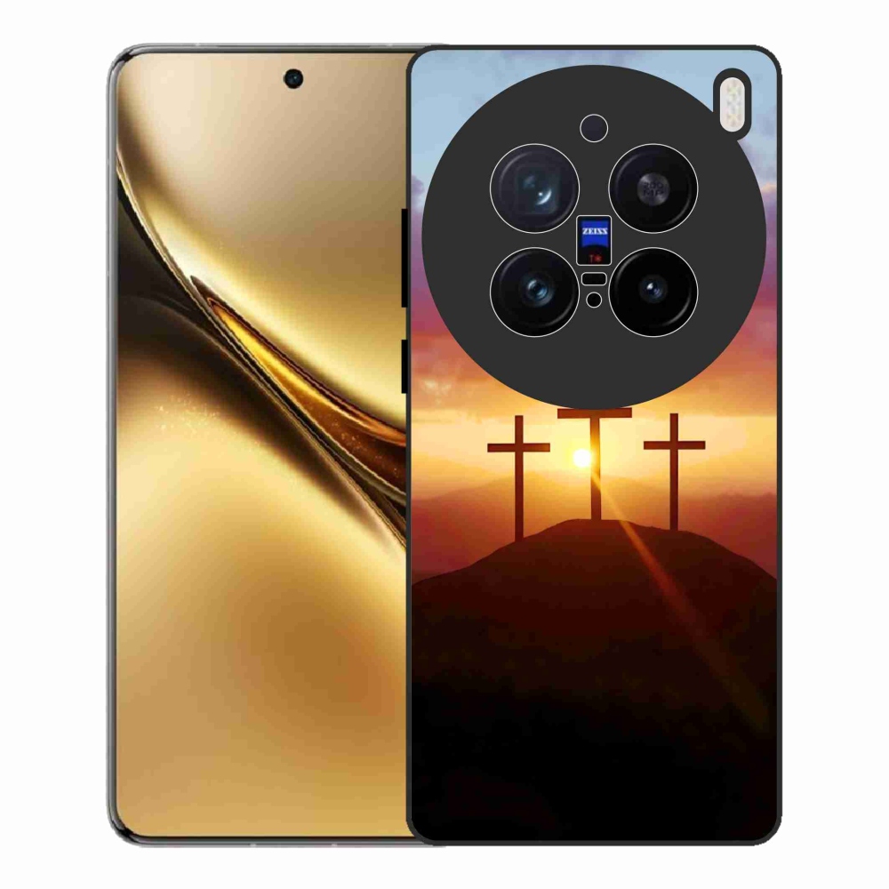 Zselés borítás mmCase a Vivo X200 Pro 5G készülékhez - három kereszt