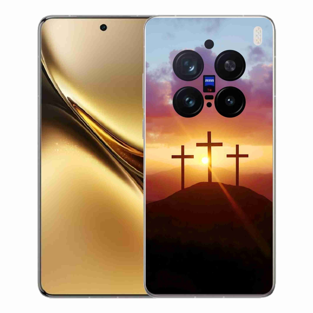 Zselés borítás mmCase a Vivo X200 Pro 5G készülékhez - három kereszt