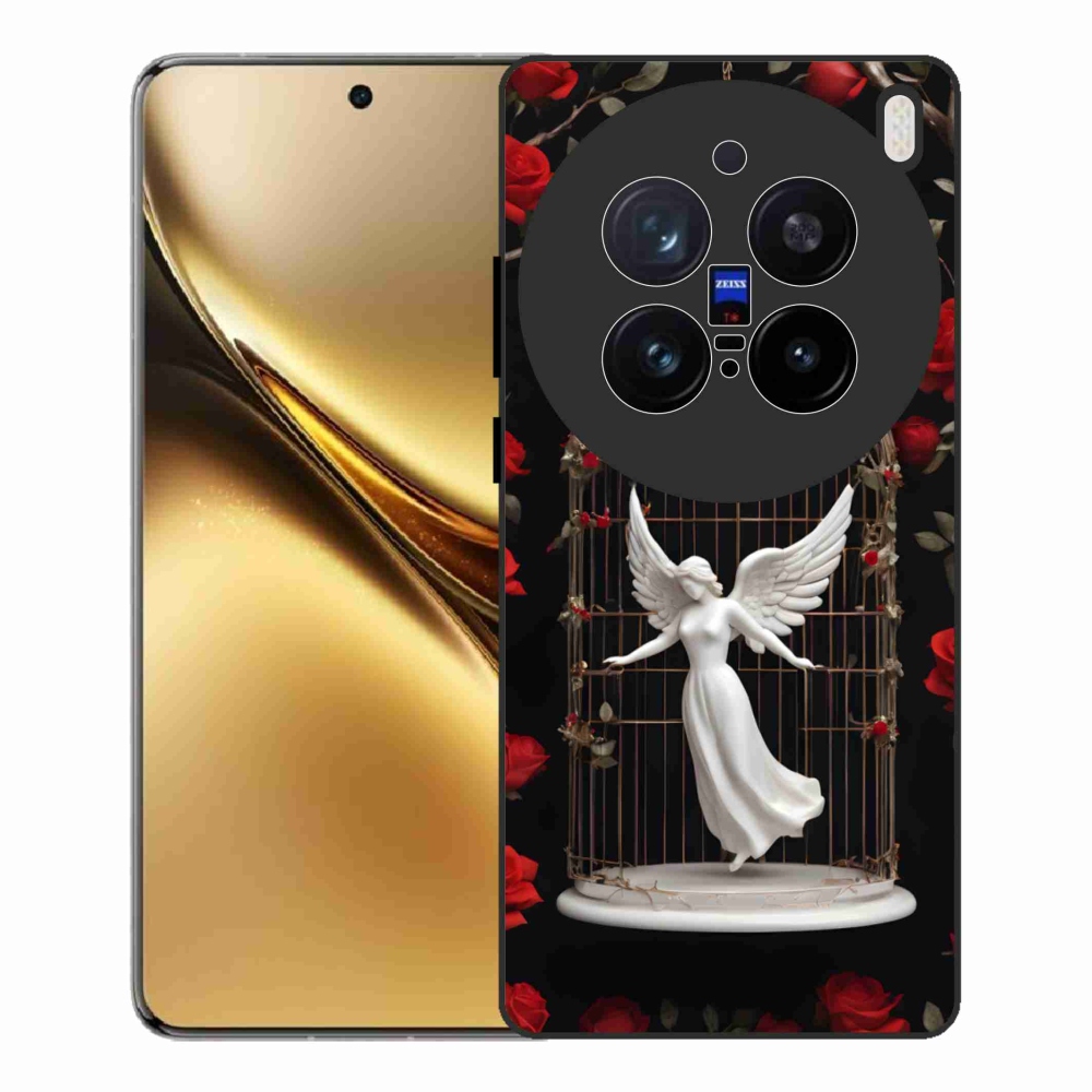 Zselés borítás mmCase a Vivo X200 Pro 5G készülékhez - csapdába esett angyal