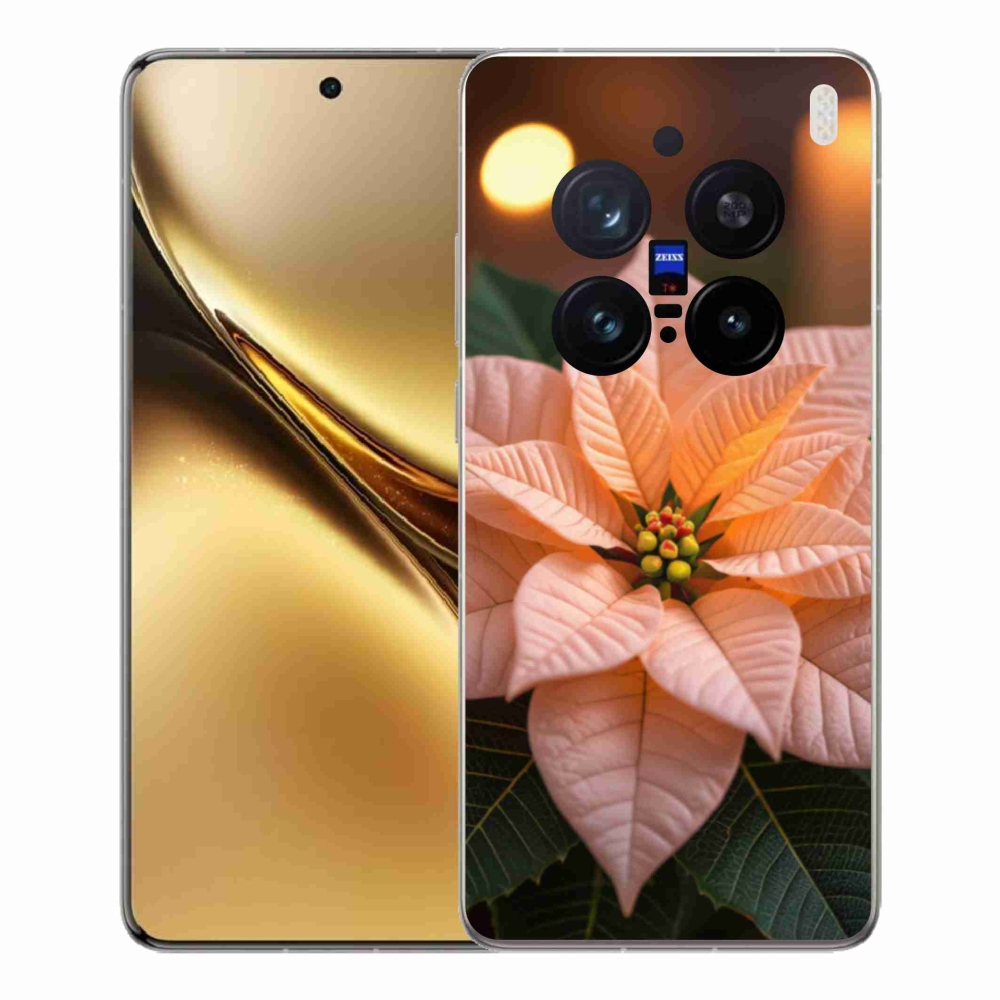 Zselés borítás mmCase a Vivo X200 Pro 5G készülékhez - Karácsonyi csillag