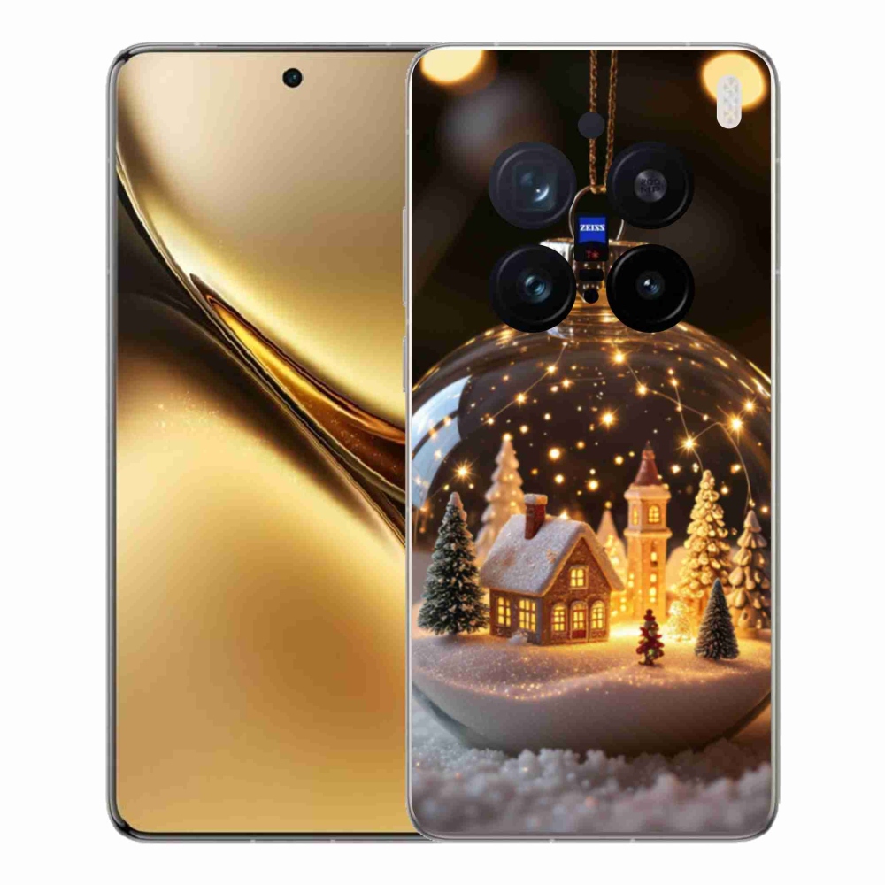 Gél borítás mmCase a Vivo X200 Pro 5G-hez - Karácsonyi gömb 3