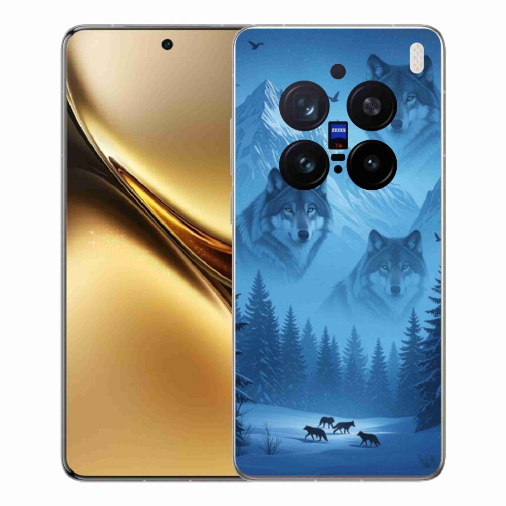 Gél védőburkolat mmCase a Vivo X200 Pro 5G készülékhez - farkas csomag