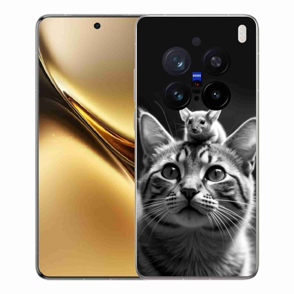 Zselés borítás mmCase a Vivo X200 Pro 5G-hez - állatbarátság 2
