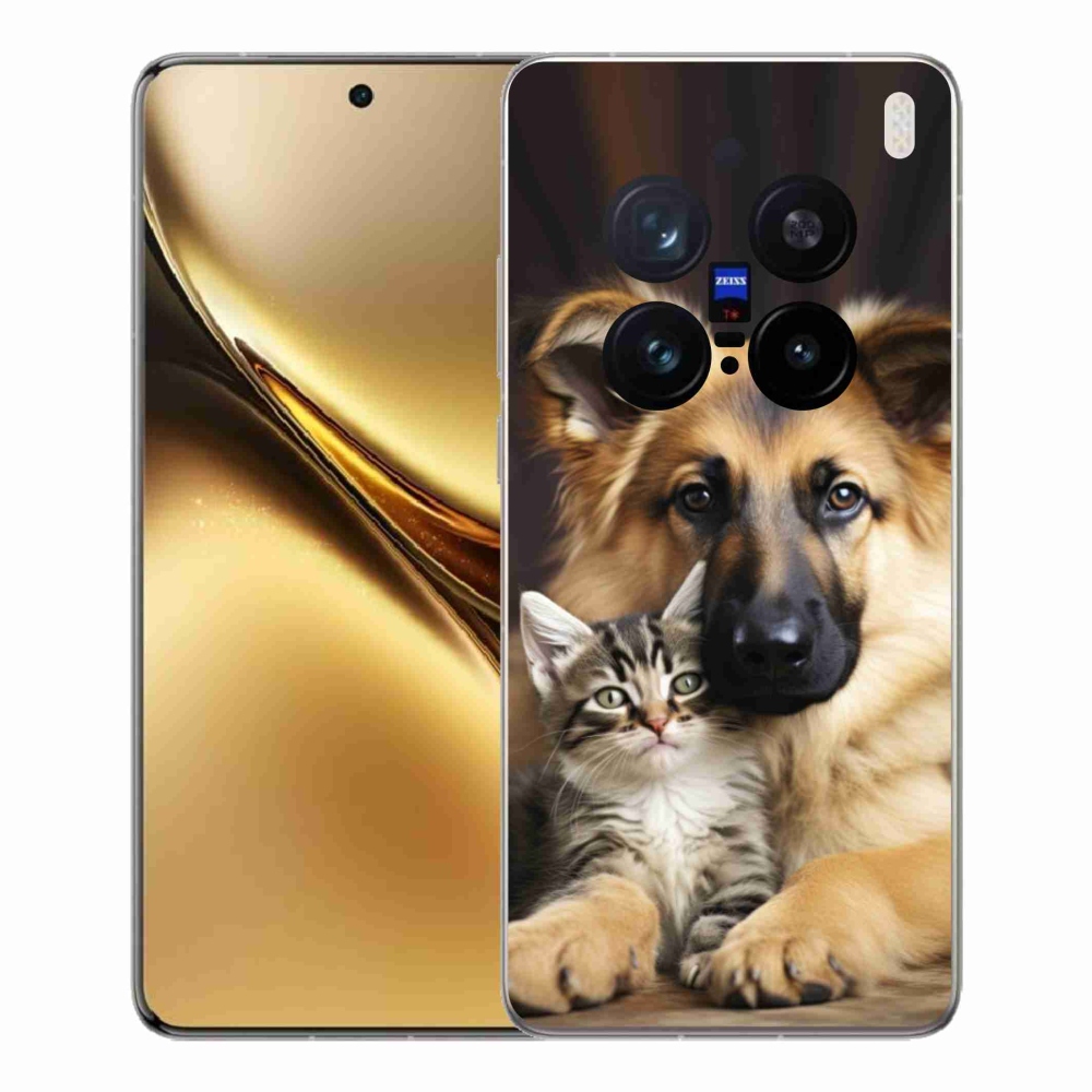 Zselés borítás mmCase a Vivo X200 Pro 5G-hez - állatbarátság
