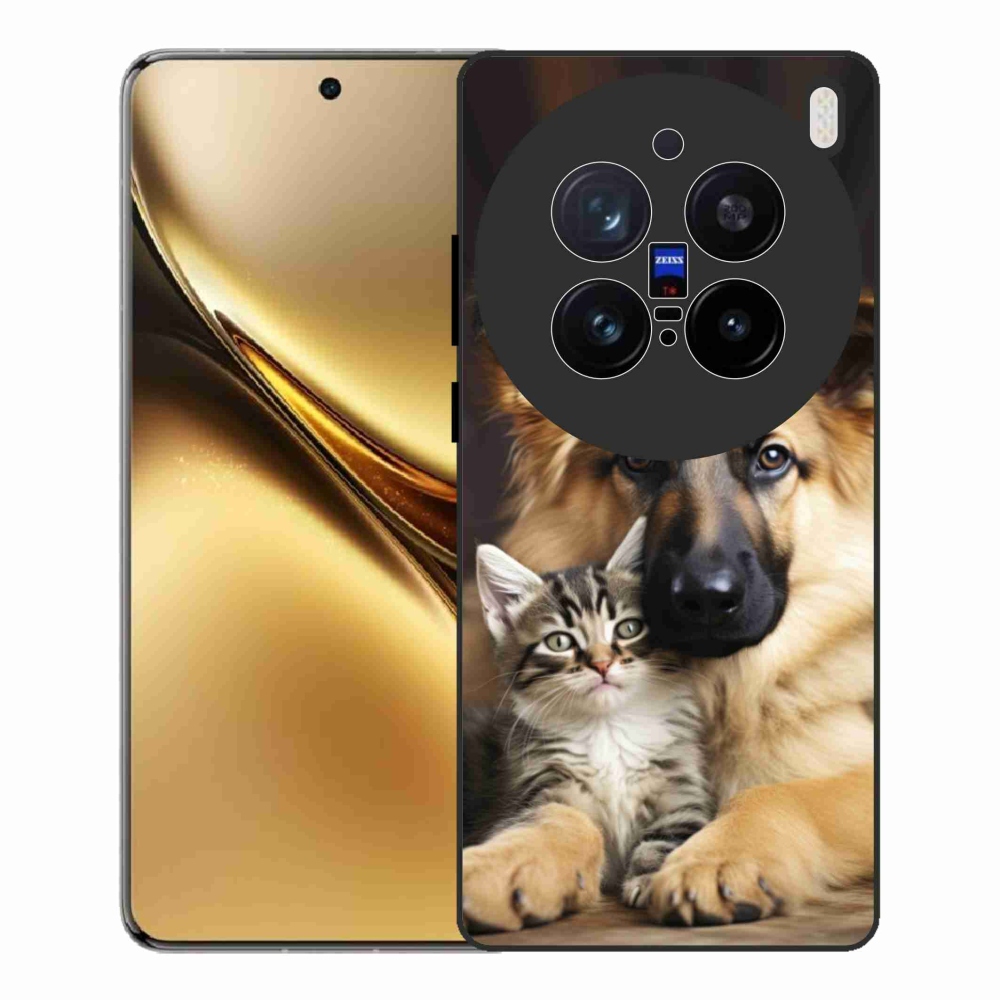 Zselés borítás mmCase a Vivo X200 Pro 5G-hez - állatbarátság