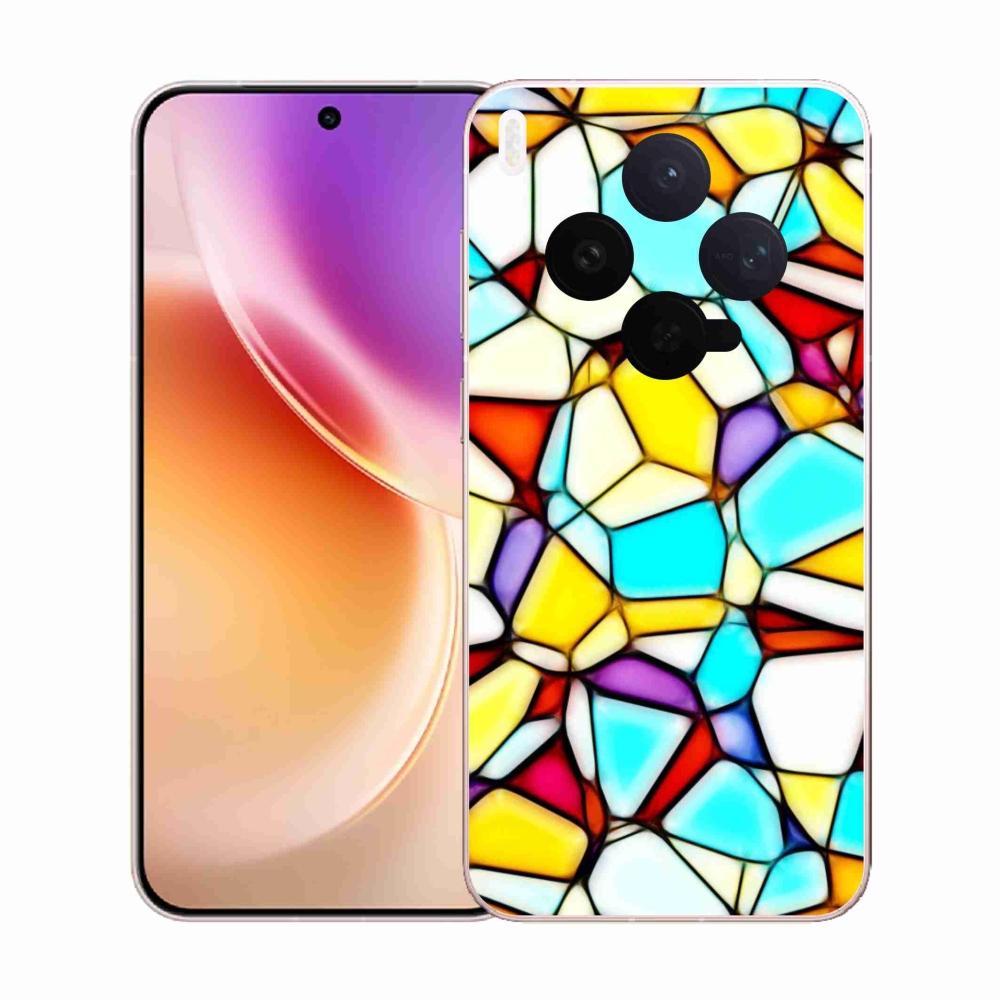 Zselés borítás mmCase a Vivo X300 5G-hez - absztrakt motívum 40