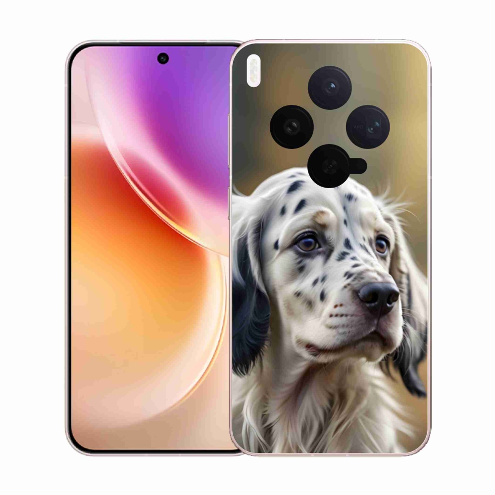 Zselés borítás mmCase a Vivo X300 5G készülékhez - English Setter