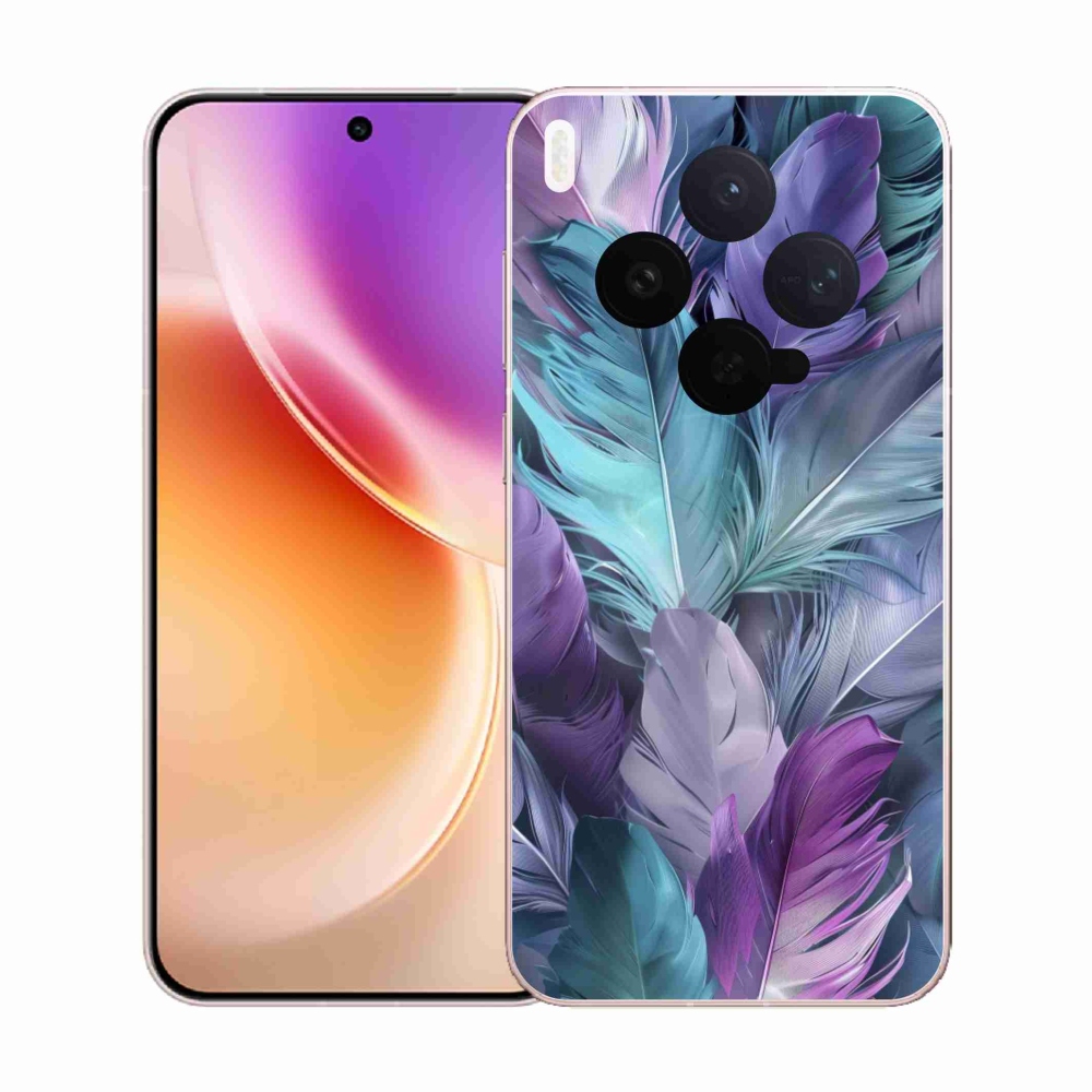 Zselés borítás mmCase a Vivo X300 5G készülékhez - színes toll 2