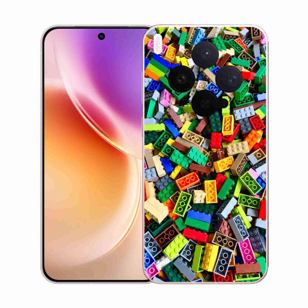 Gélburkolat mmCase a Vivo X300 5G-hez - színes építőelemek