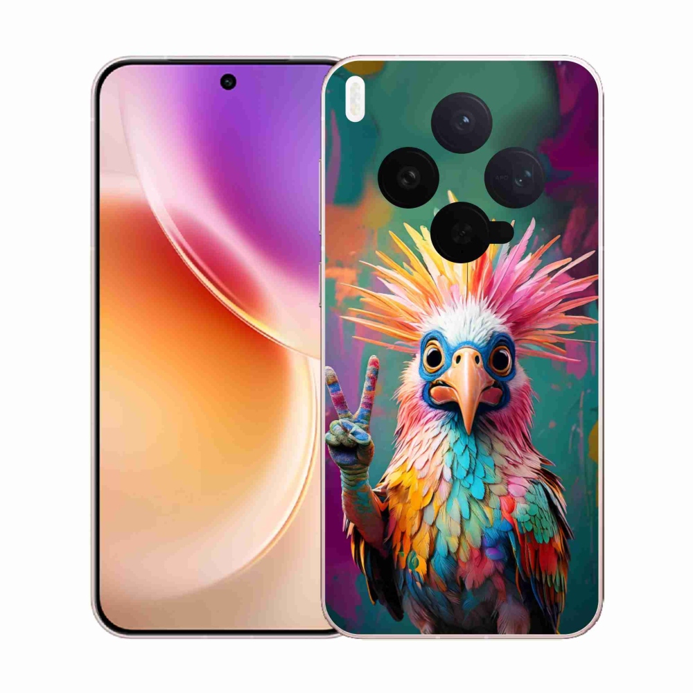 Zselés borítás mmCase a Vivo X300 5G készülékre - színes lázadó