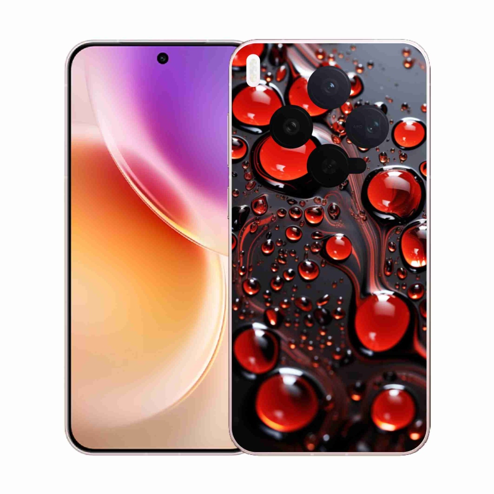 Zselés borítás mmCase Vivo X300 5G - piros csepp 2