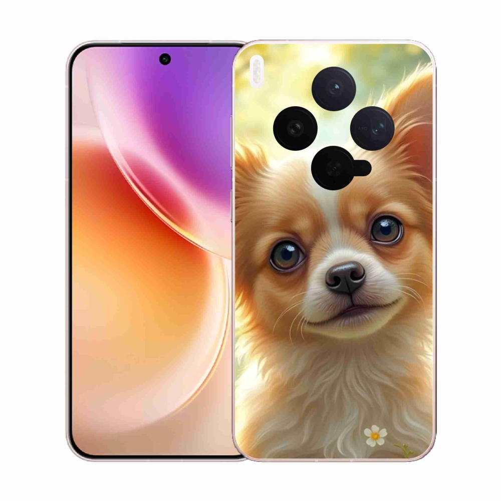 Zselés borítás mmCase a Vivo X300 5G készülékhez - chihuahua 5