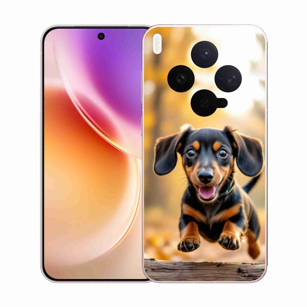 Zselés borítás mmCase a Vivo X300 5G-hez - tacskó 2