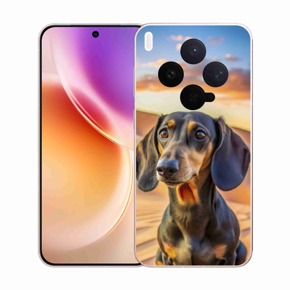 Zselés borítás mmCase a Vivo X300 5G-hez - tacskó 3