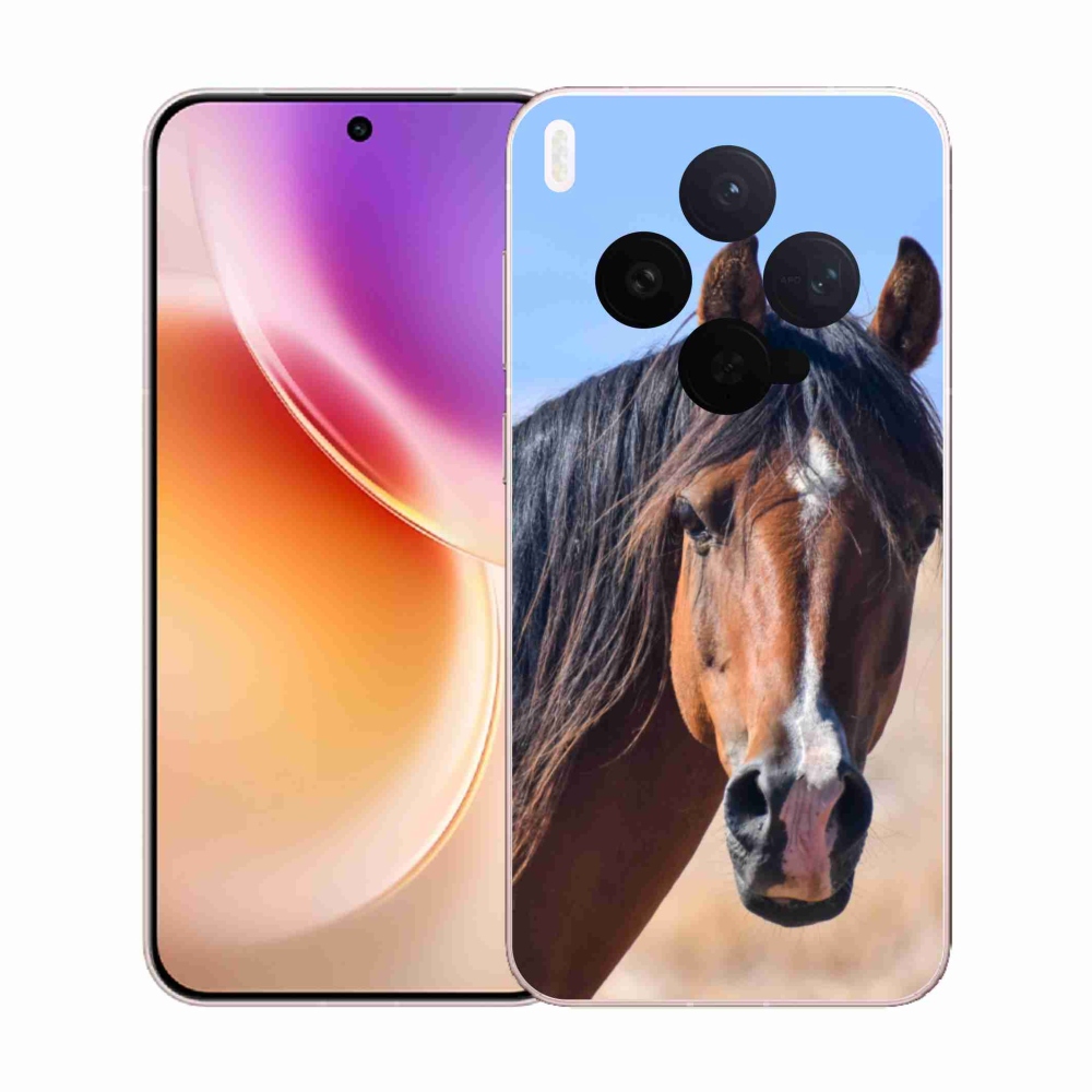 Zselés borítás mmCase a Vivo X300 5G-hez - csendes ló