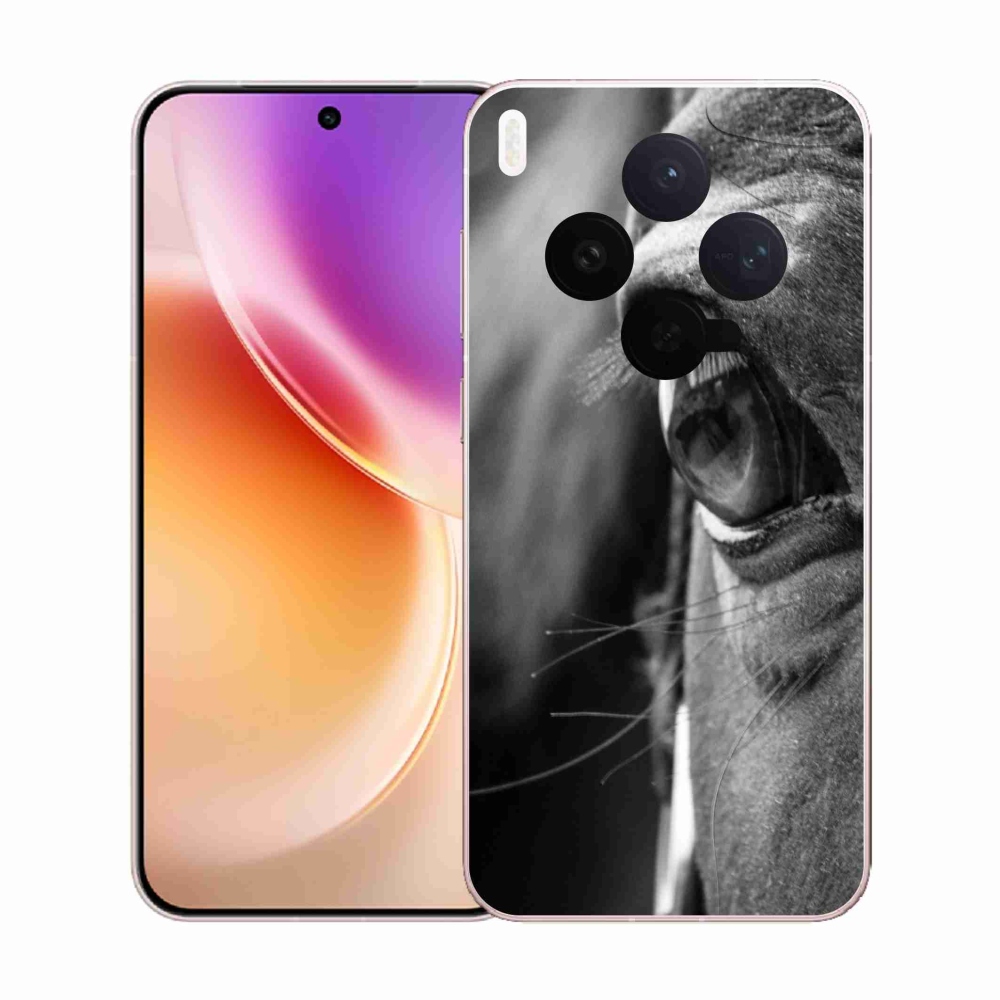 Zselés borítás mmCase a Vivo X300 5G-n - ló nézet