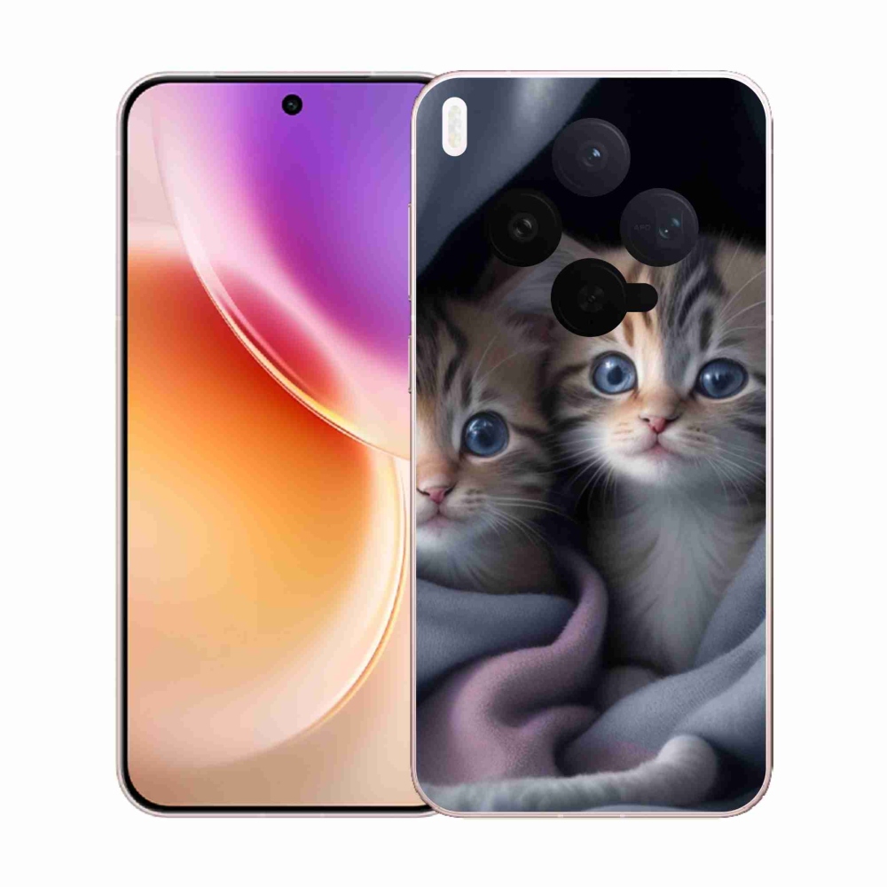 Zselés borítás mmCase a Vivo X300 5G-hez - cat duo 2