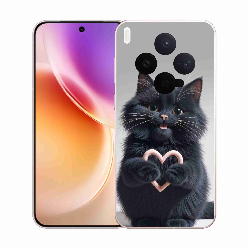 Zselés borítás mmCase a Vivo X300 5G készülékhez - cat love 3