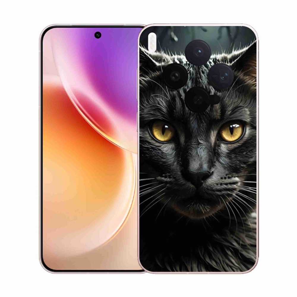 Zselés borítás mmCase a Vivo X300 5G-hez - macskaszem 3