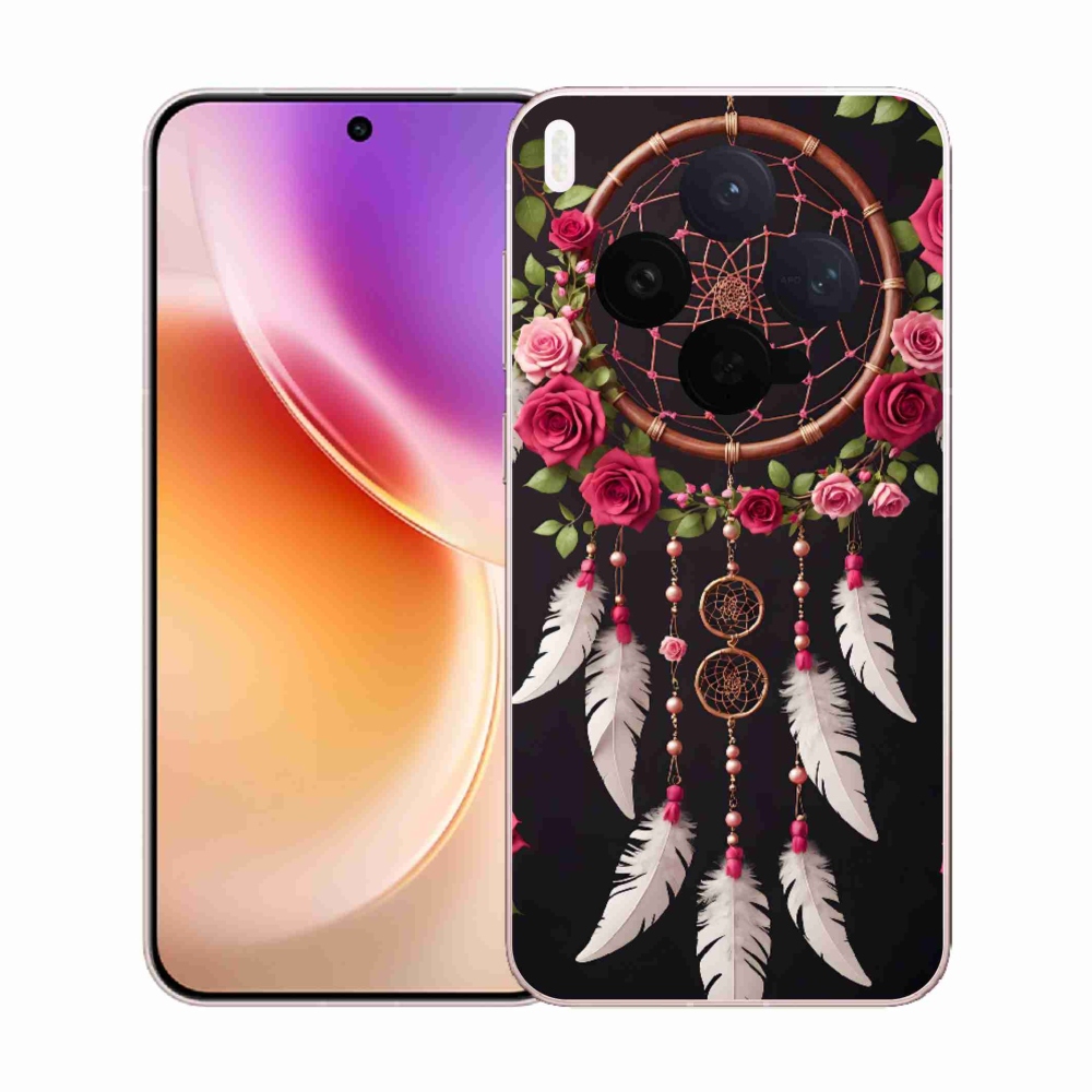 Gélburkolat mmCase a Vivo X300 5G-n - álomfogó rózsákkal