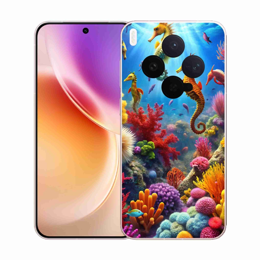 Zselés borítás mmCase a Vivo X300 5G készülékhez - Sea World 3