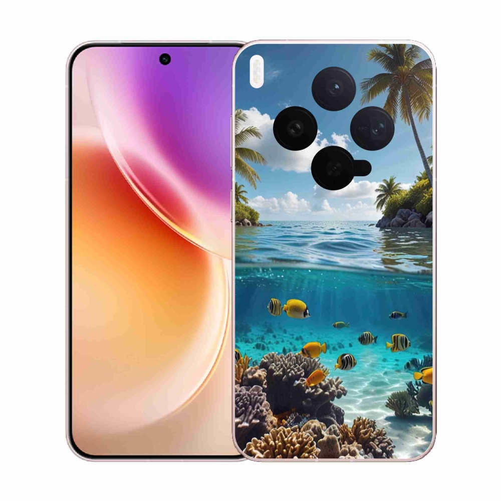 Zselés borítás mmCase a Vivo X300 5G készülékhez - Sea World 4