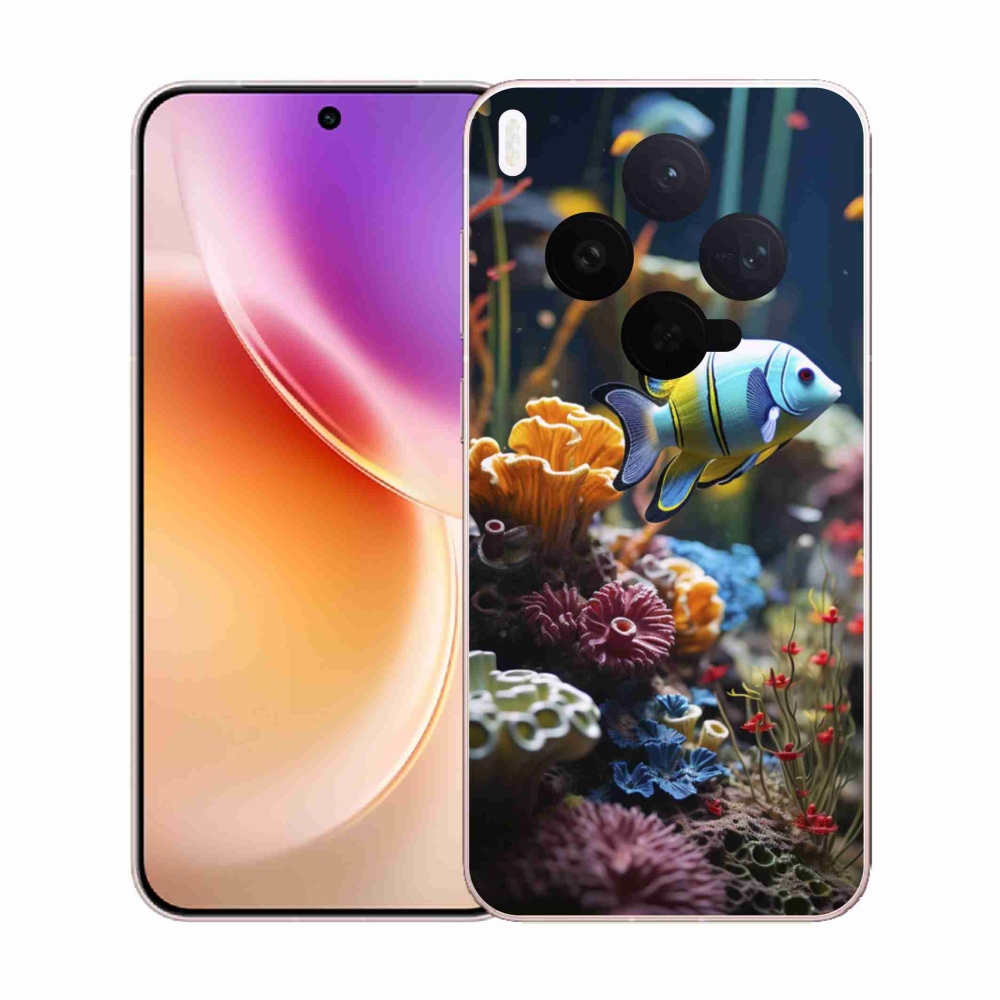 Zselés borítás mmCase a Vivo X300 5G készülékhez - Sea World 5