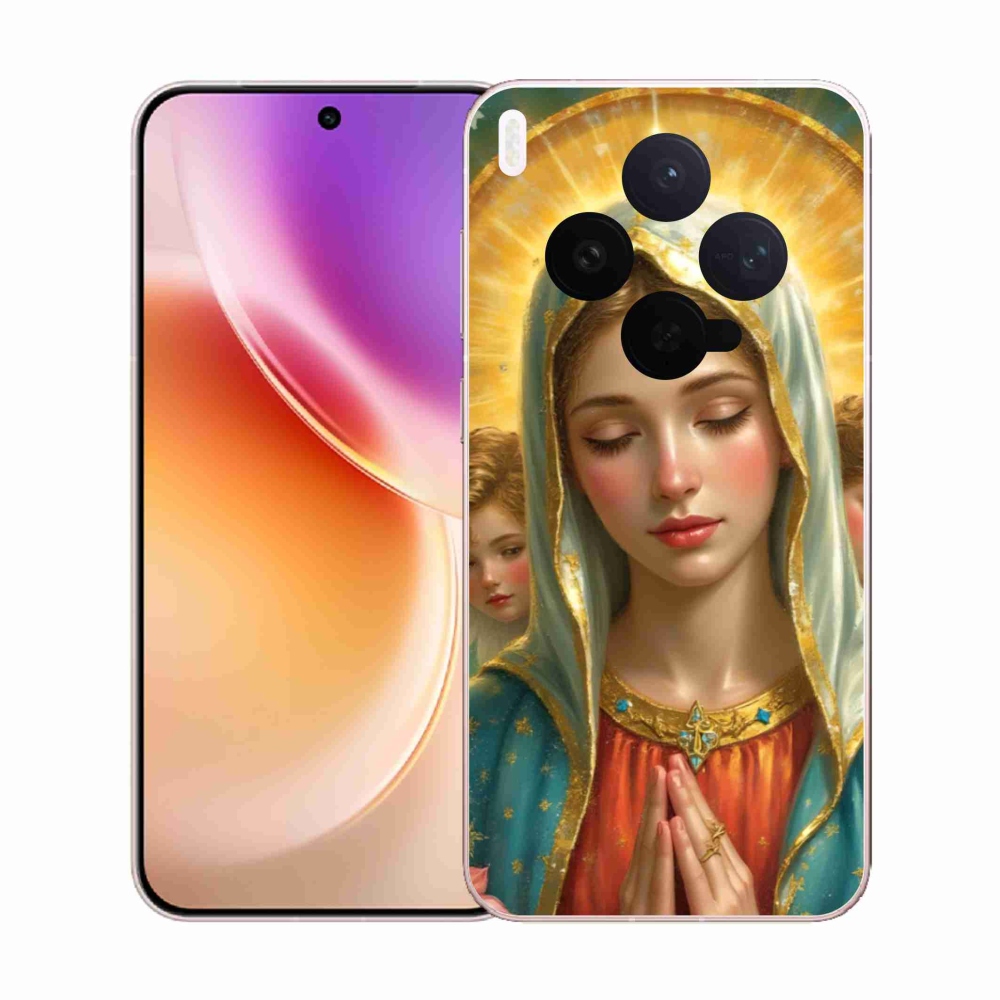 Zselés borítás mmCase a Vivo X300 5G-hez - vallási motívum 3