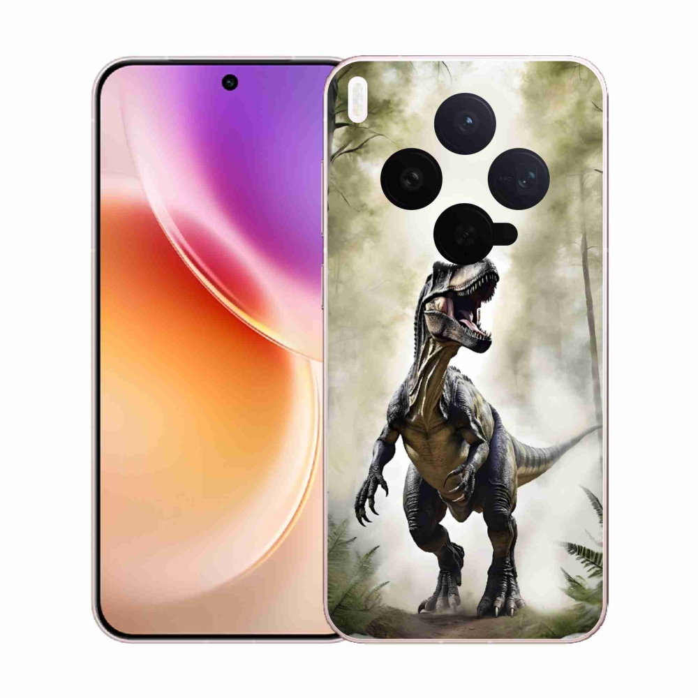 Zselés borítás mmCase a Vivo X300 5G készülékhez - dühös T-Rex