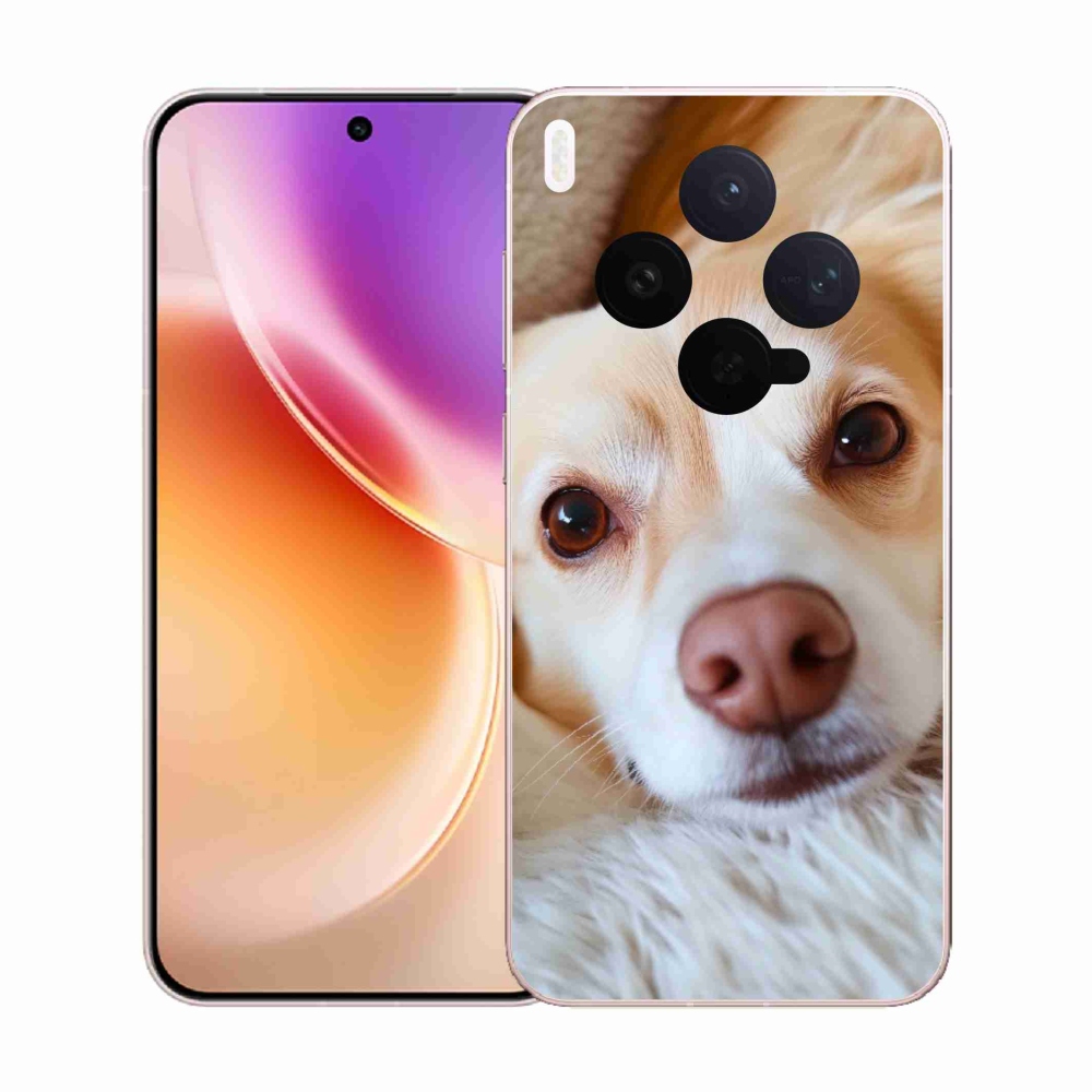 Gél borítás mmCase a Vivo X300 5G készülékhez - Aranyos Chihuahua