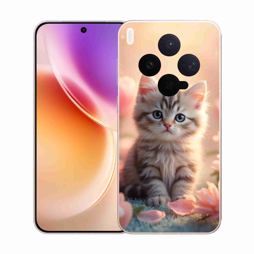 Gél borítás mmCase a Vivo X300 5G készülékhez - aranyos cica 8