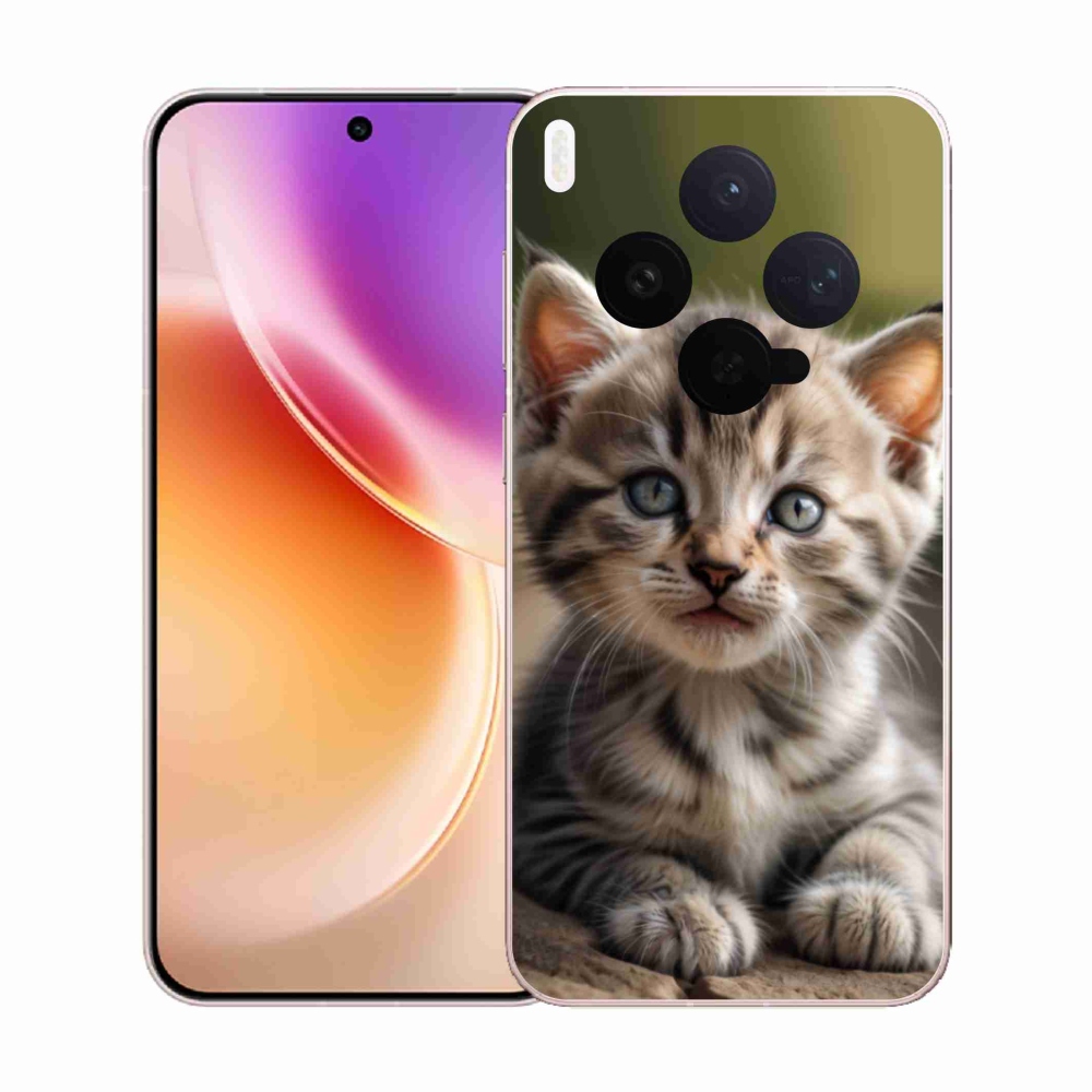 Gél borítás mmCase a Vivo X300 5G készülékhez - aranyos cica 9