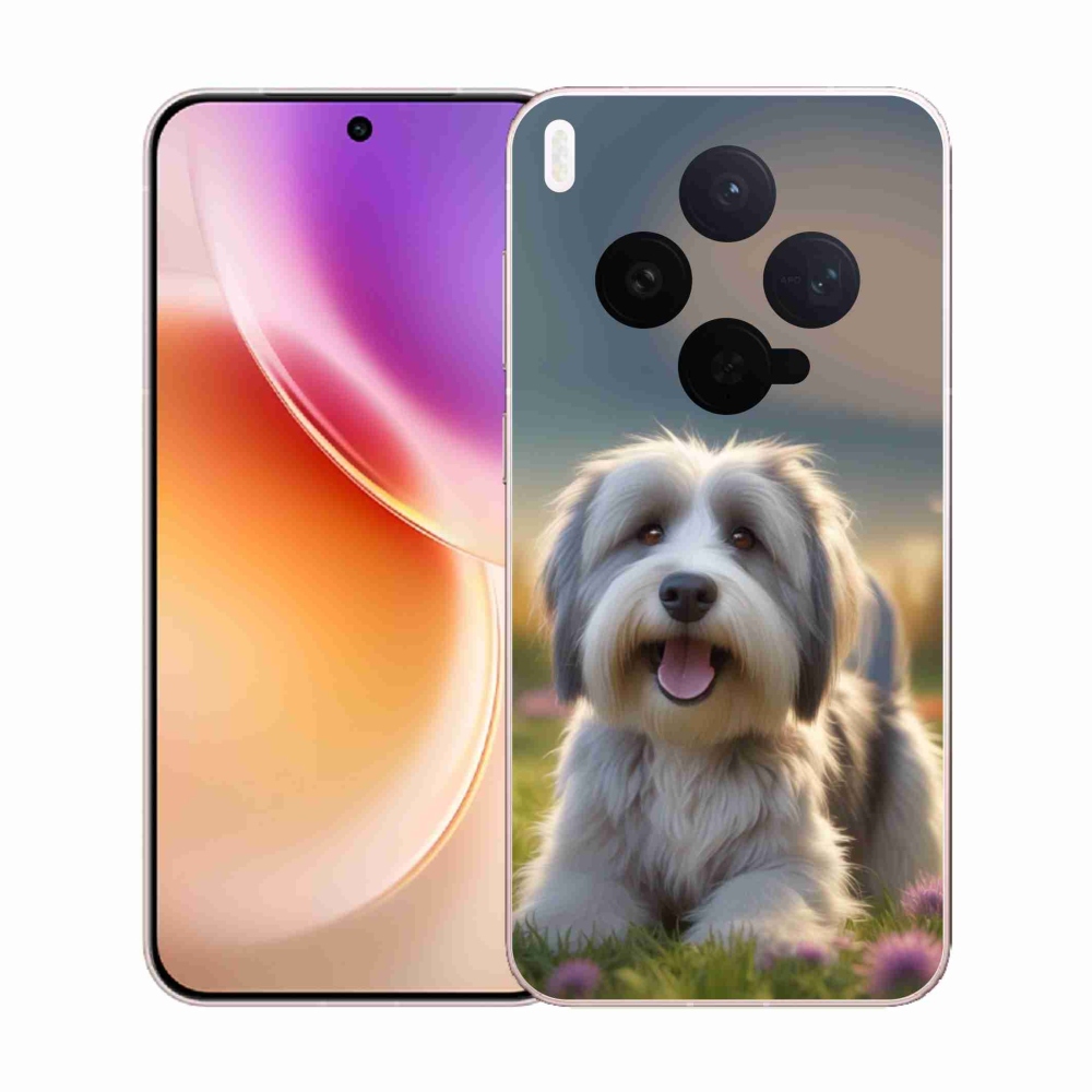 Gél borítás mmCase a Vivo X300 5G készülékhez - aranyos Havanna kutya