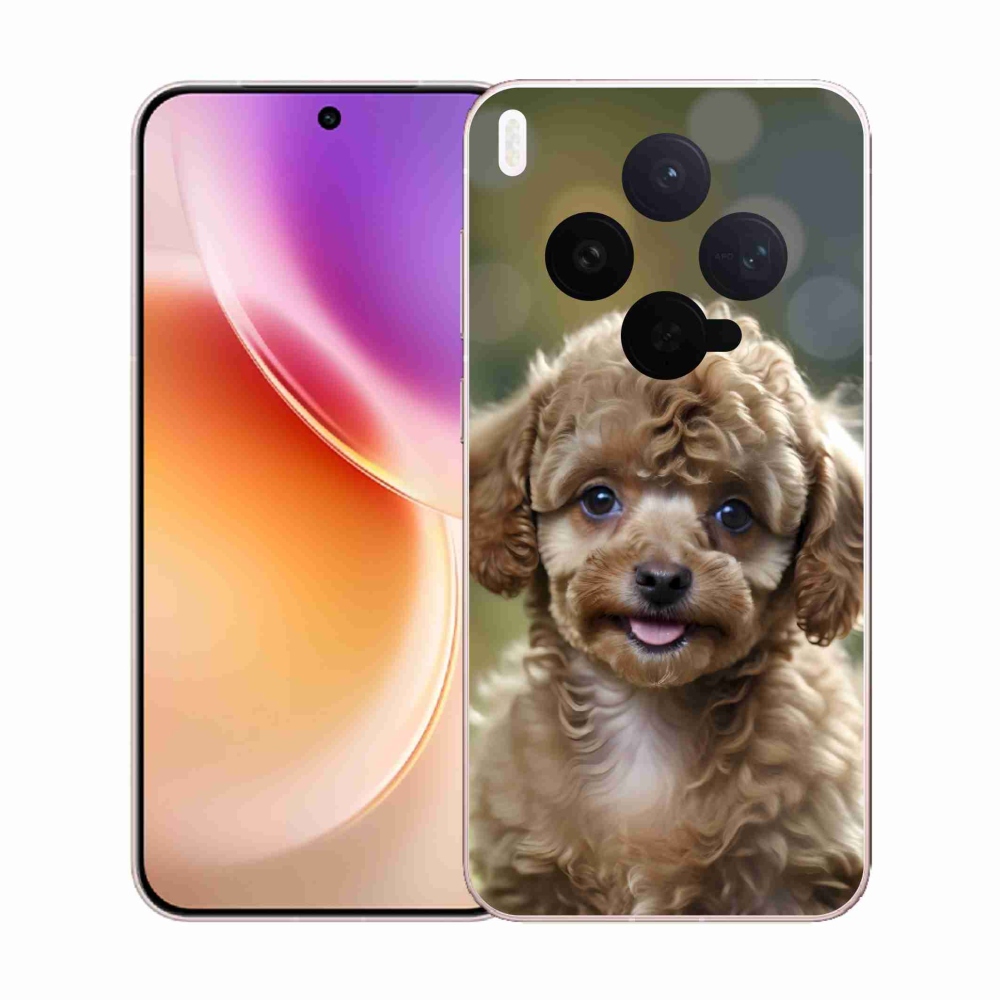 Gél borítás mmCase a Vivo X300 5G készülékhez - aranyos uszkár