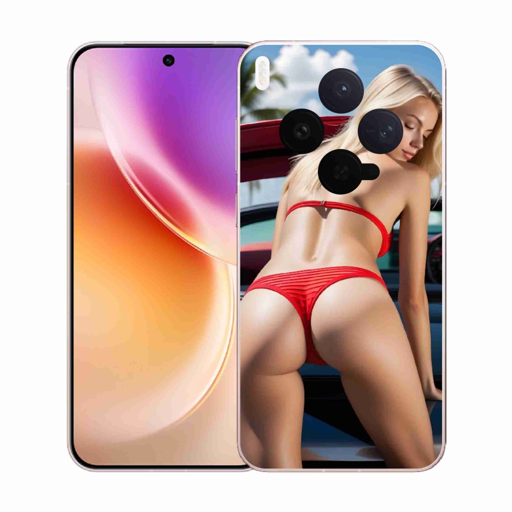 Gél borítás mmCase a Vivo X300 5G-hez - szexi nő 2