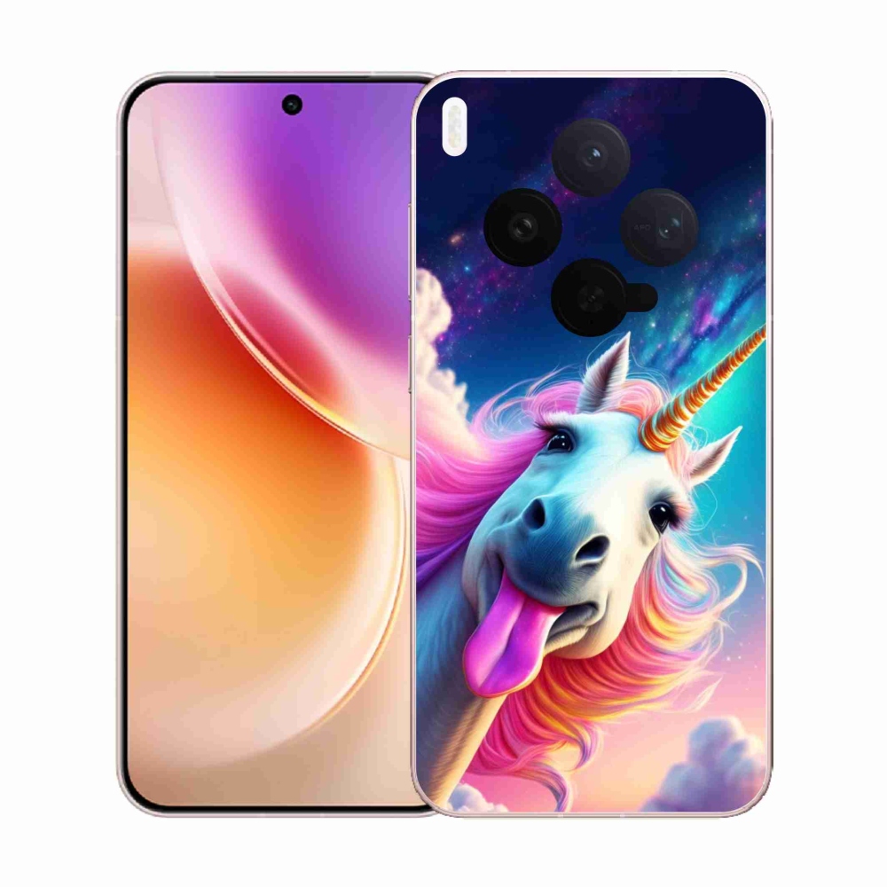 Gélburkolat mmCase a Vivo X300 5G-n - őrült egyszarvú