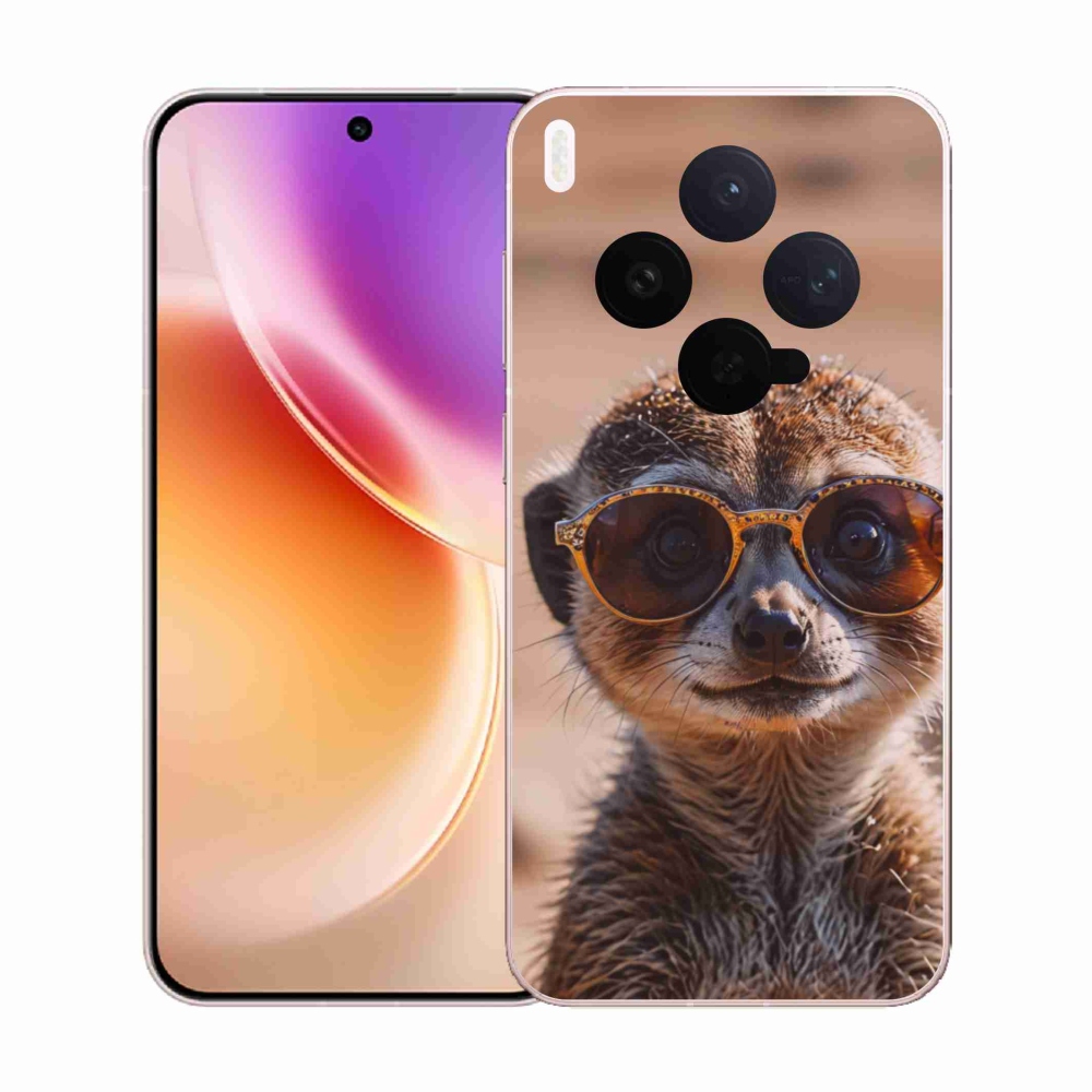 Gél borítás mmCase a Vivo X300 5G-n - stílusos surikata