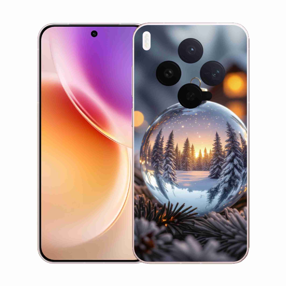 Gél borítás mmCase a Vivo X300 5G-hez - karácsonyi dekoráció