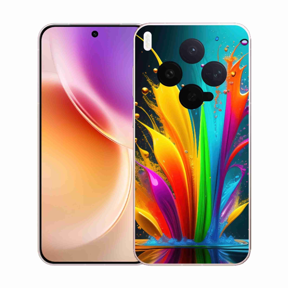 Gél védőburkolat mmCase a Vivo X300-hoz - absztrakt motívum 1