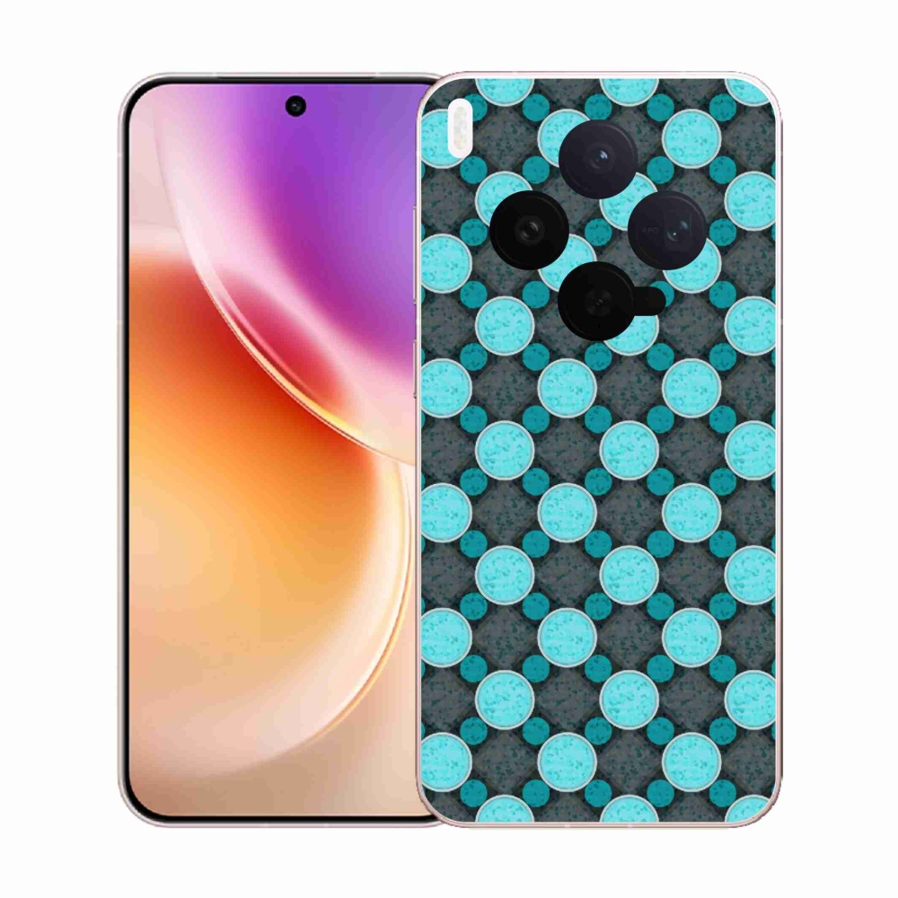 Zselés borítás mmCase a Vivo X300-hoz - absztrakt motívum 14