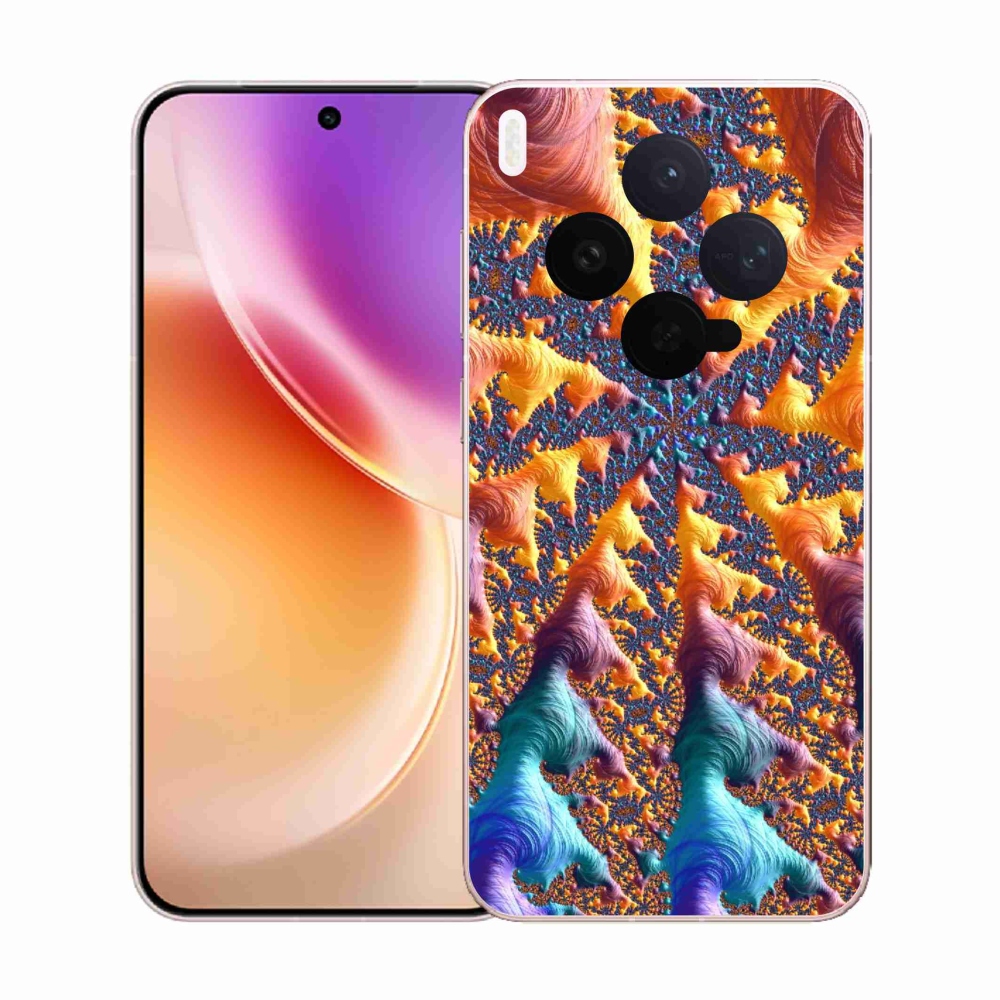 Zselés borítás mmCase a Vivo X300-hoz - absztrakt motívum 23